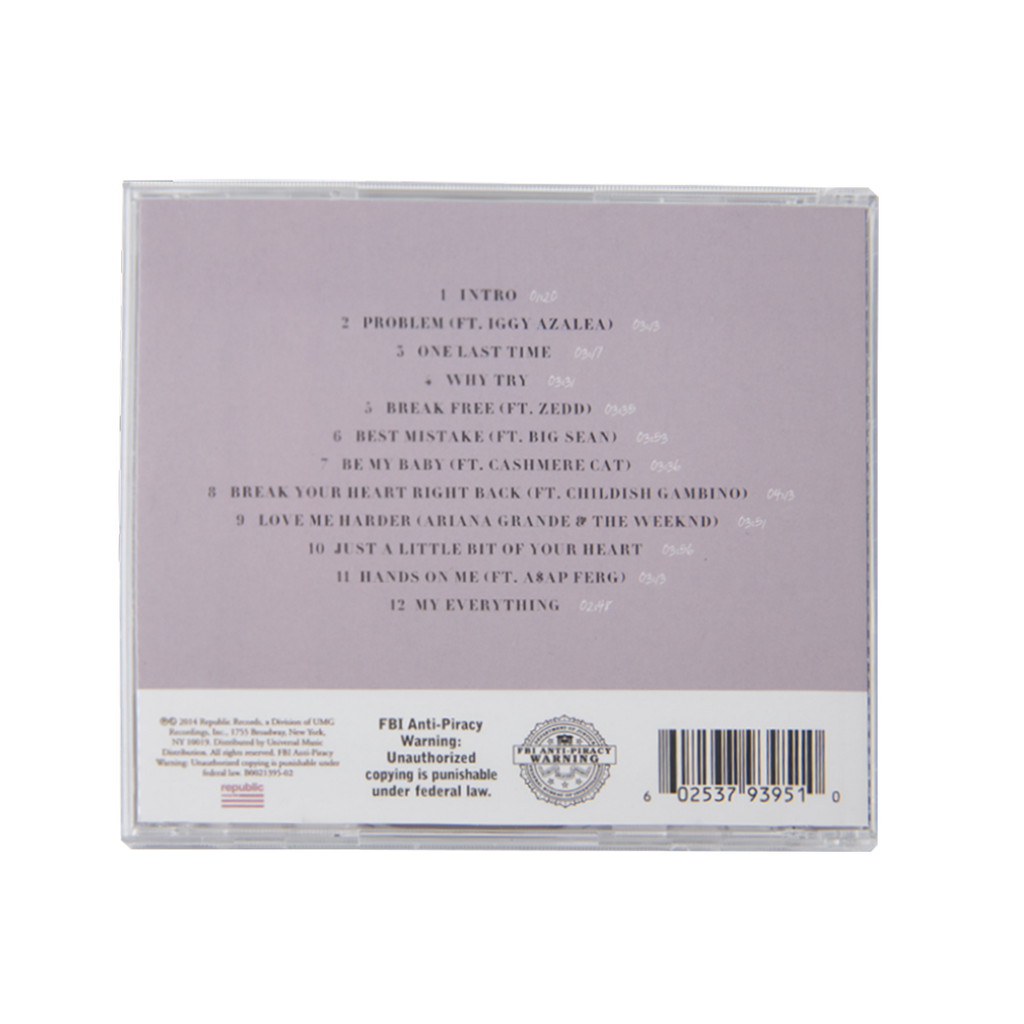 My Everything: CD