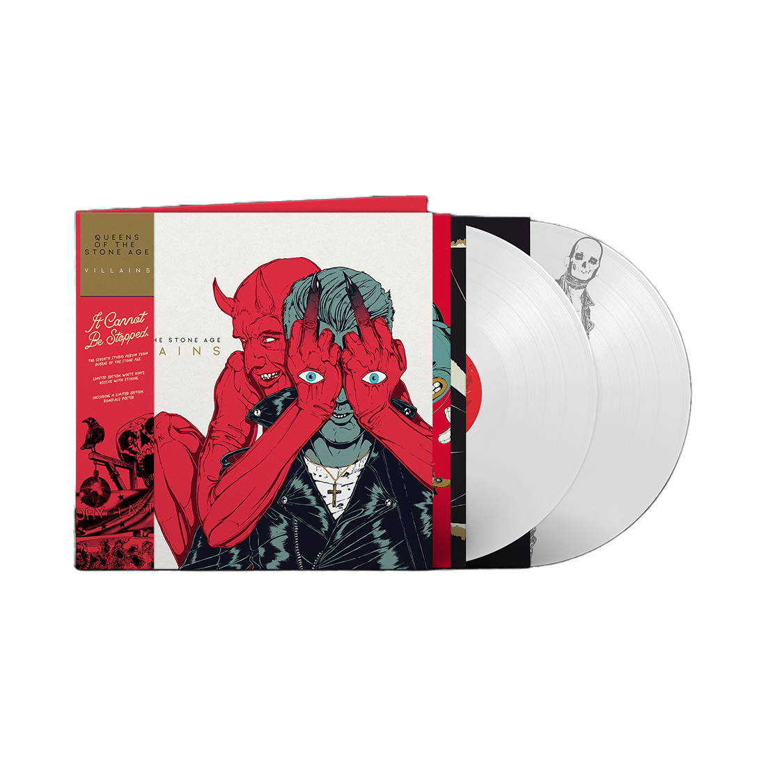 Villains: Limited Edition Opaque White Vinyl 2LP