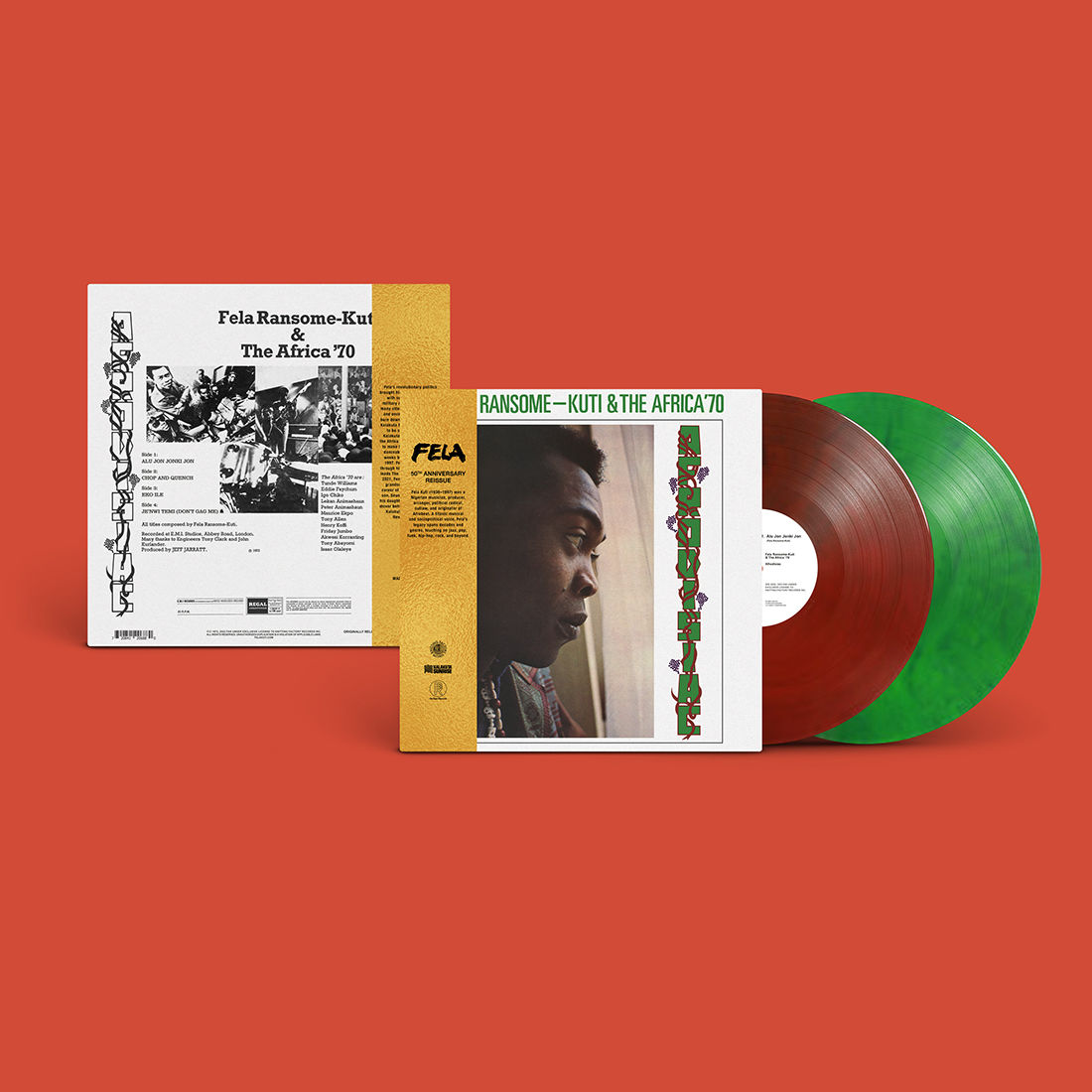 Afrodisiac (50th Anniversary Edition): Limited Edition Green + Red Vinyl 2LP