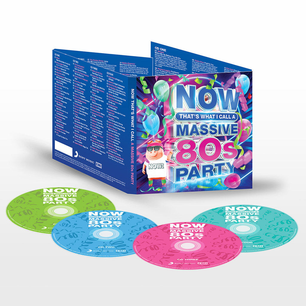 Now That’s What I Call A Massive 80s Party (4CD)