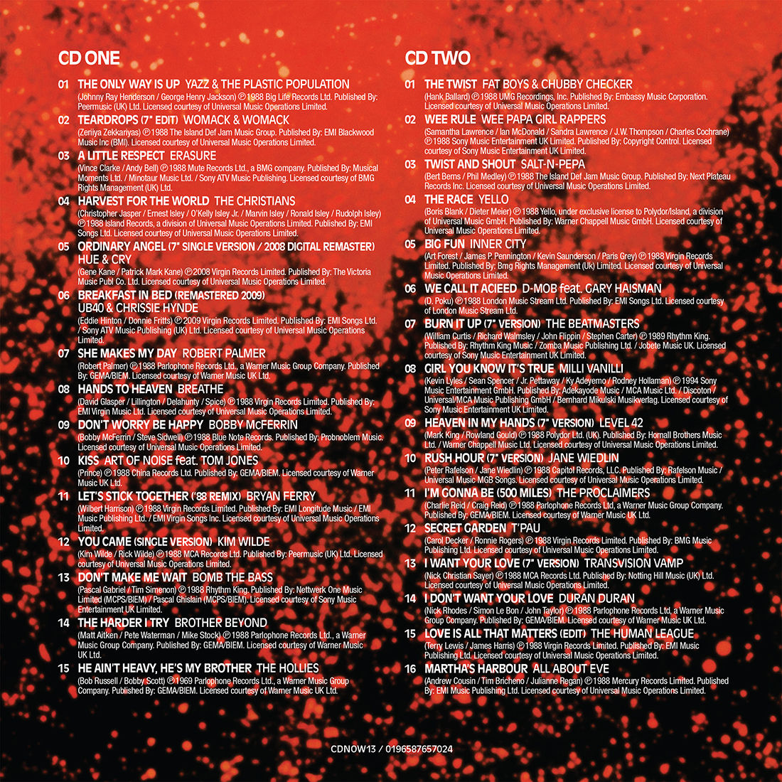 NOW That’s What I Call Music! 13 (2CD)