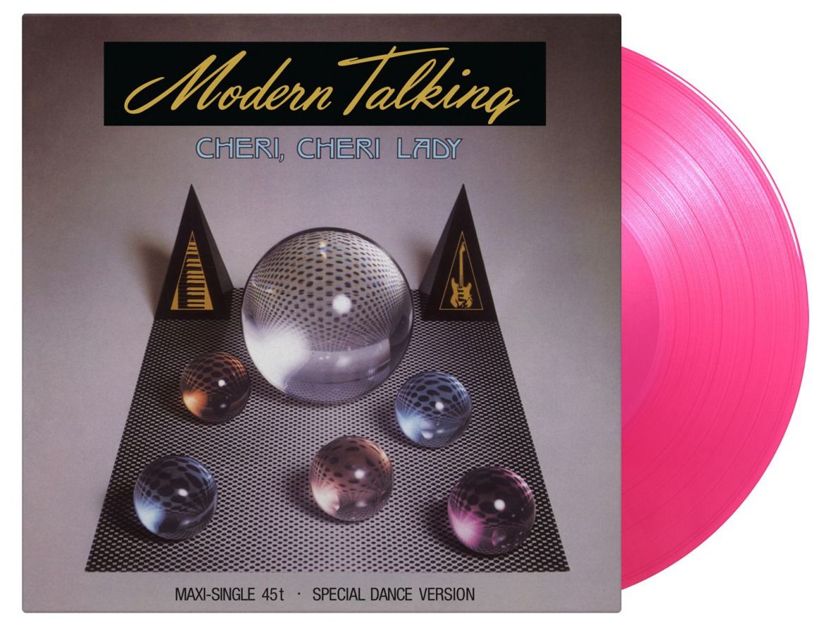 Cheri, Cheri Lady: Pink Vinyl 12" Single
