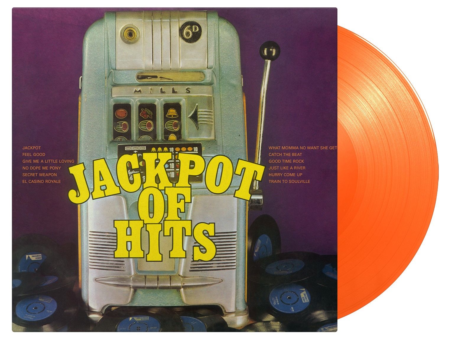 Jackpot Of Hits: Limited Edition Orange Vinyl LP