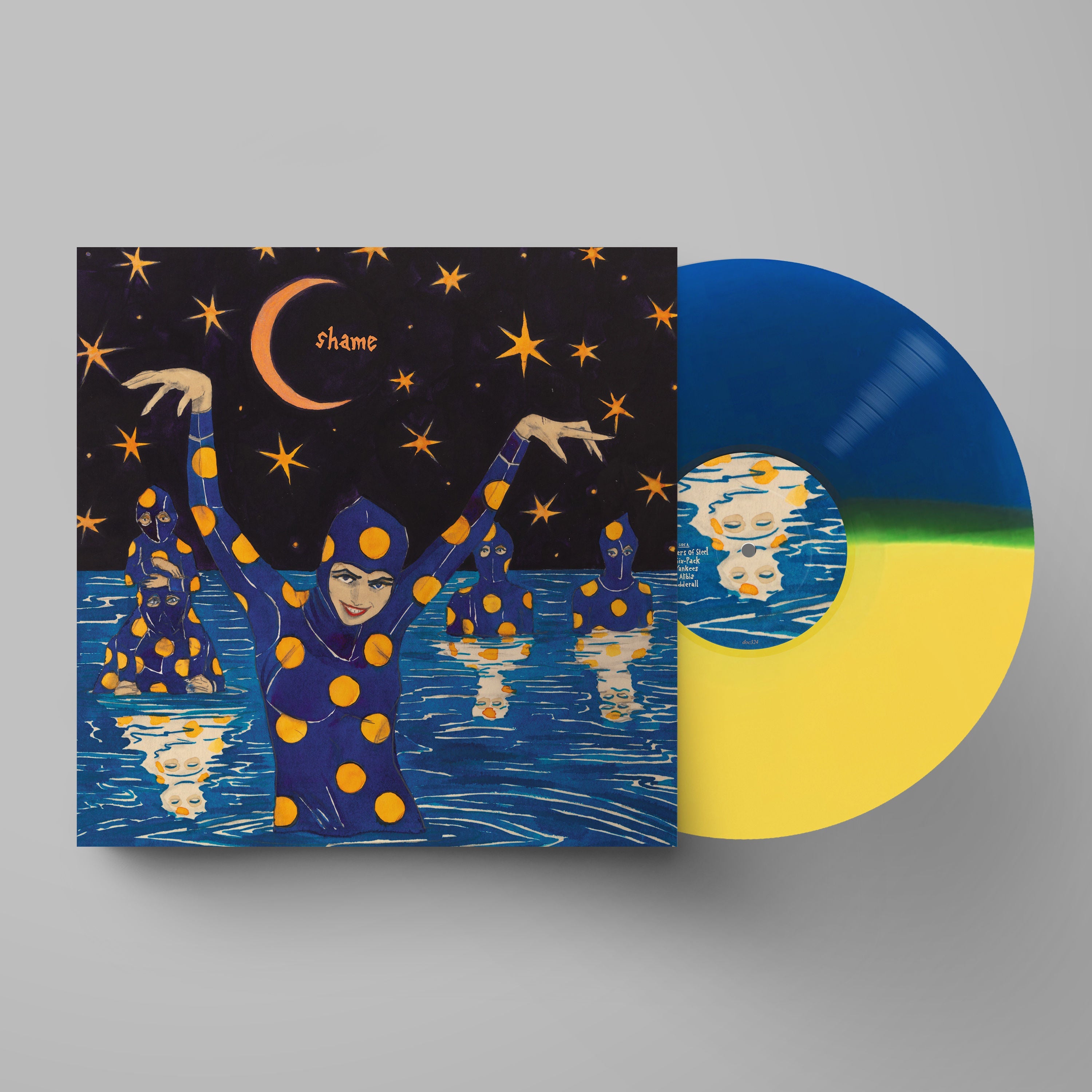 Food For Worms: Limited Edition Blue and Yellow Vinyl LP