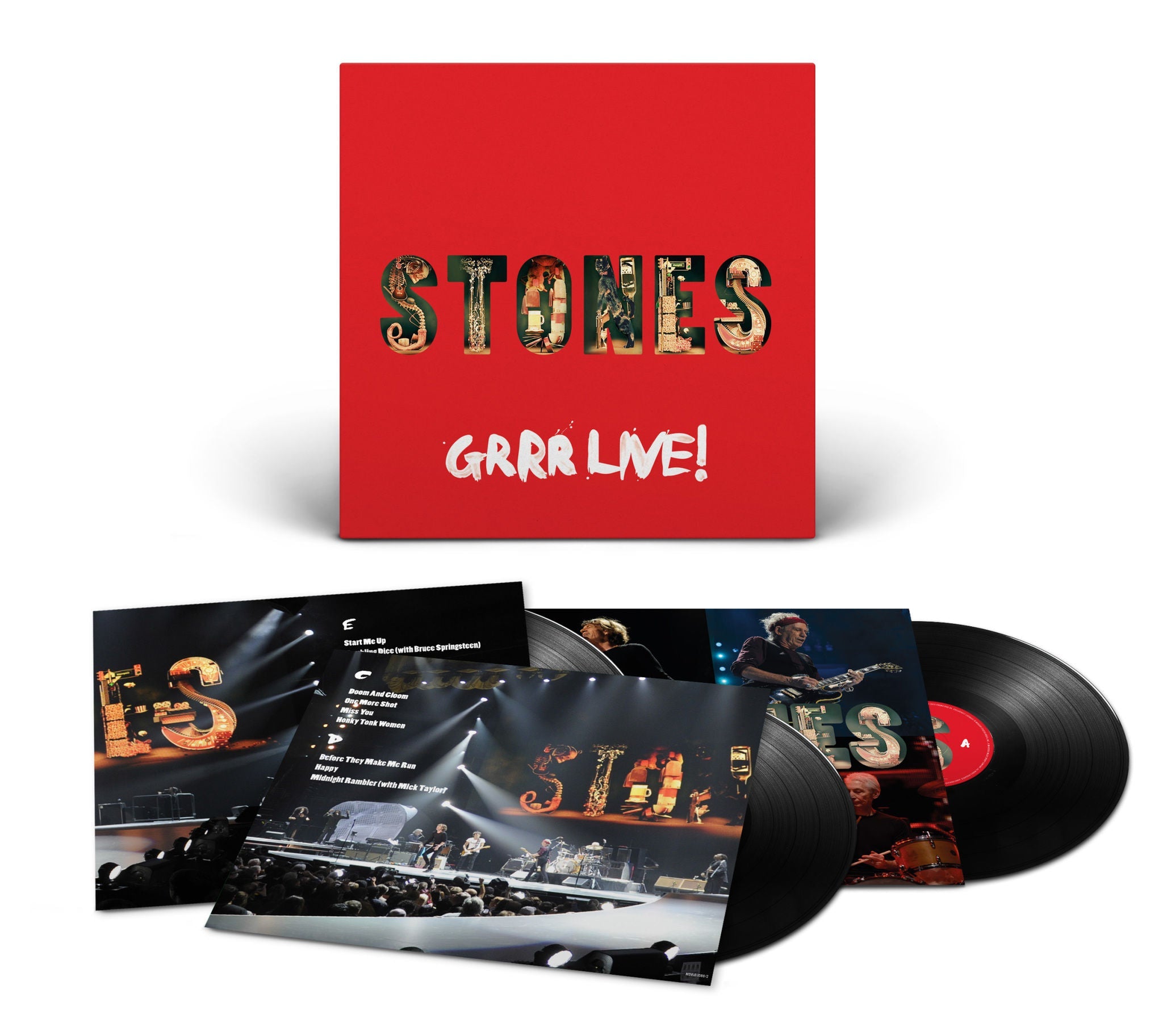 GRRR Live! Black Vinyl 3LP