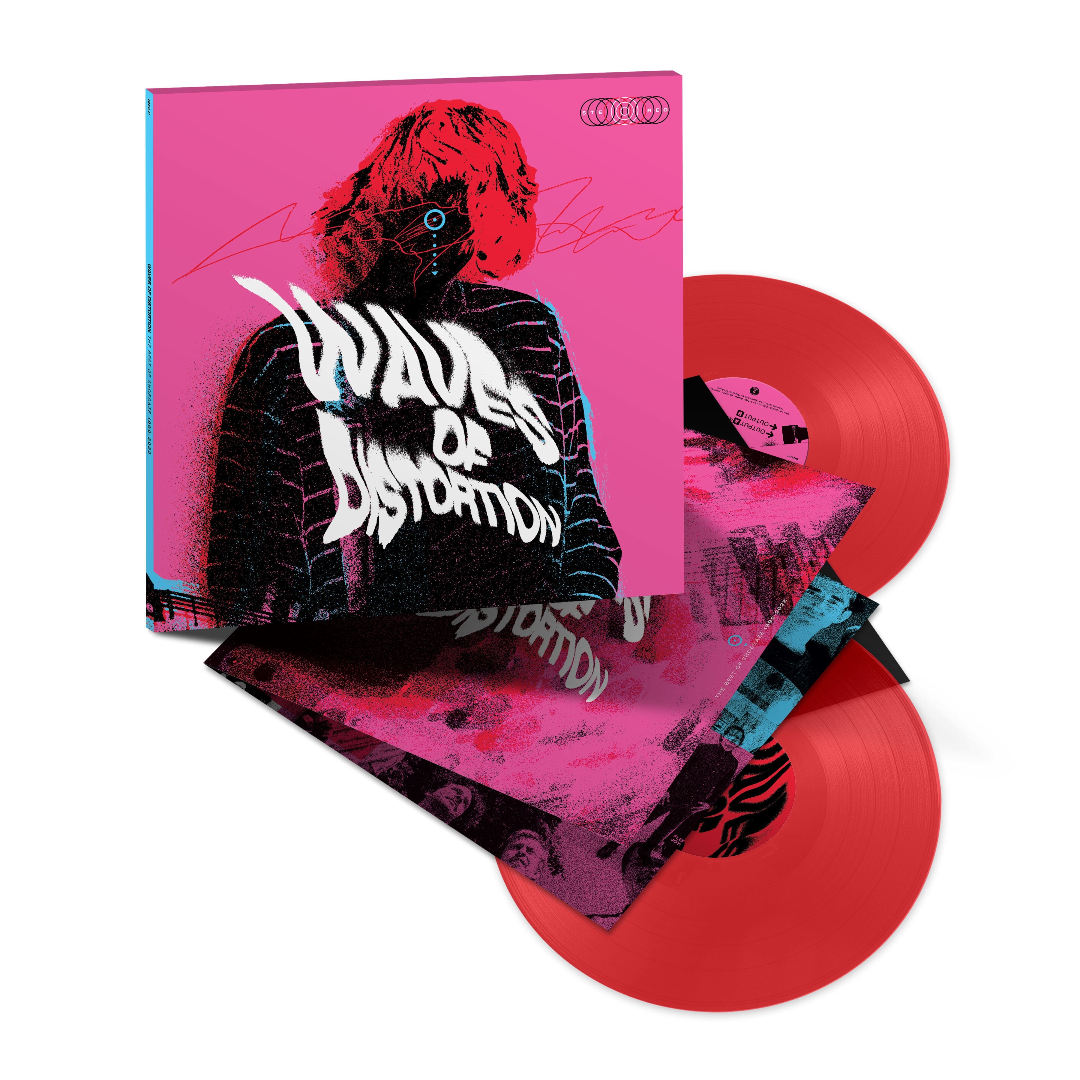 Waves of Distortion (The Best of Shoegaze 1990-2022): Limited Edition Transparent Red Vinyl 2LP