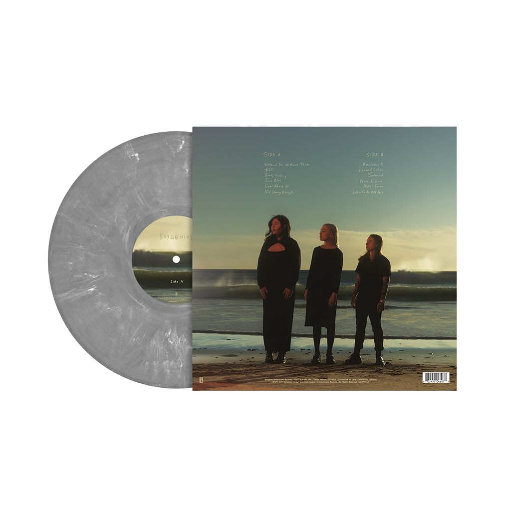 the record vinyl lp [Itd-edition silver vinyl]