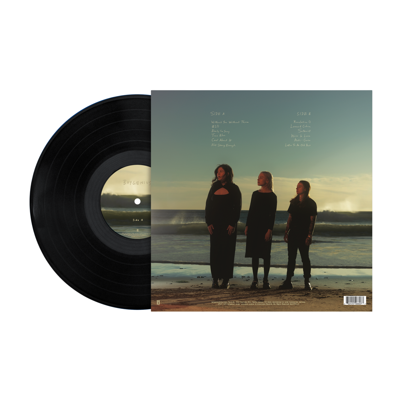 the record vinyl lp [black vinyl]