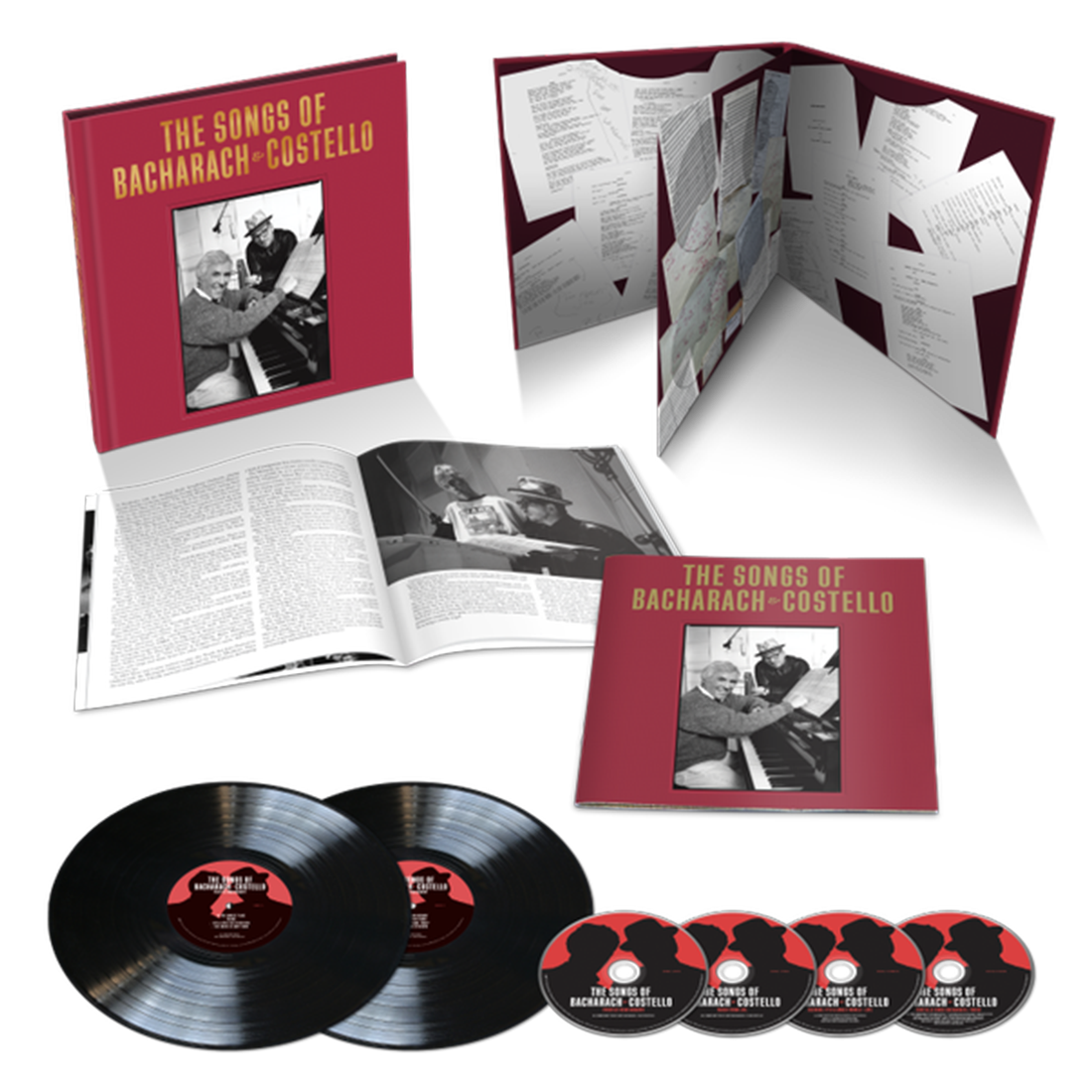 The Songs of Bacharach & Costello: Super Deluxe Edition 2LP + 4CD Box Set