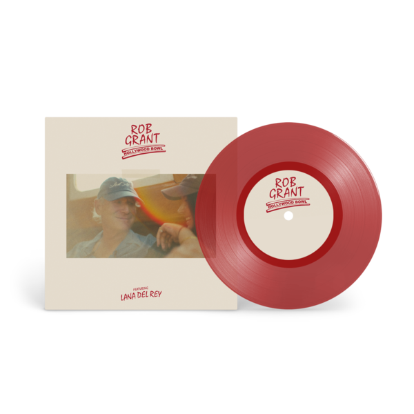 Hollywood Bowl / The Poetry Of Wind And Waves: Limited Transparent Red Vinyl 7" Single