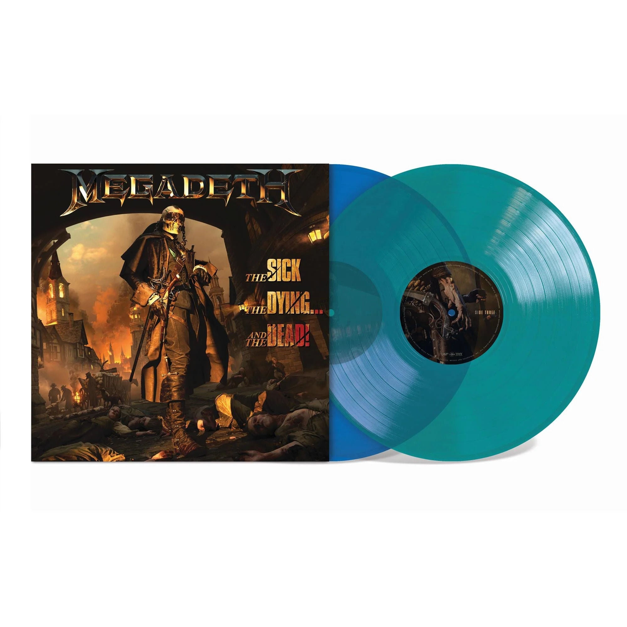 The Sick, The Dying… And The Dead! Limited Blue Opaque + Green Translucent Vinyl 2LP