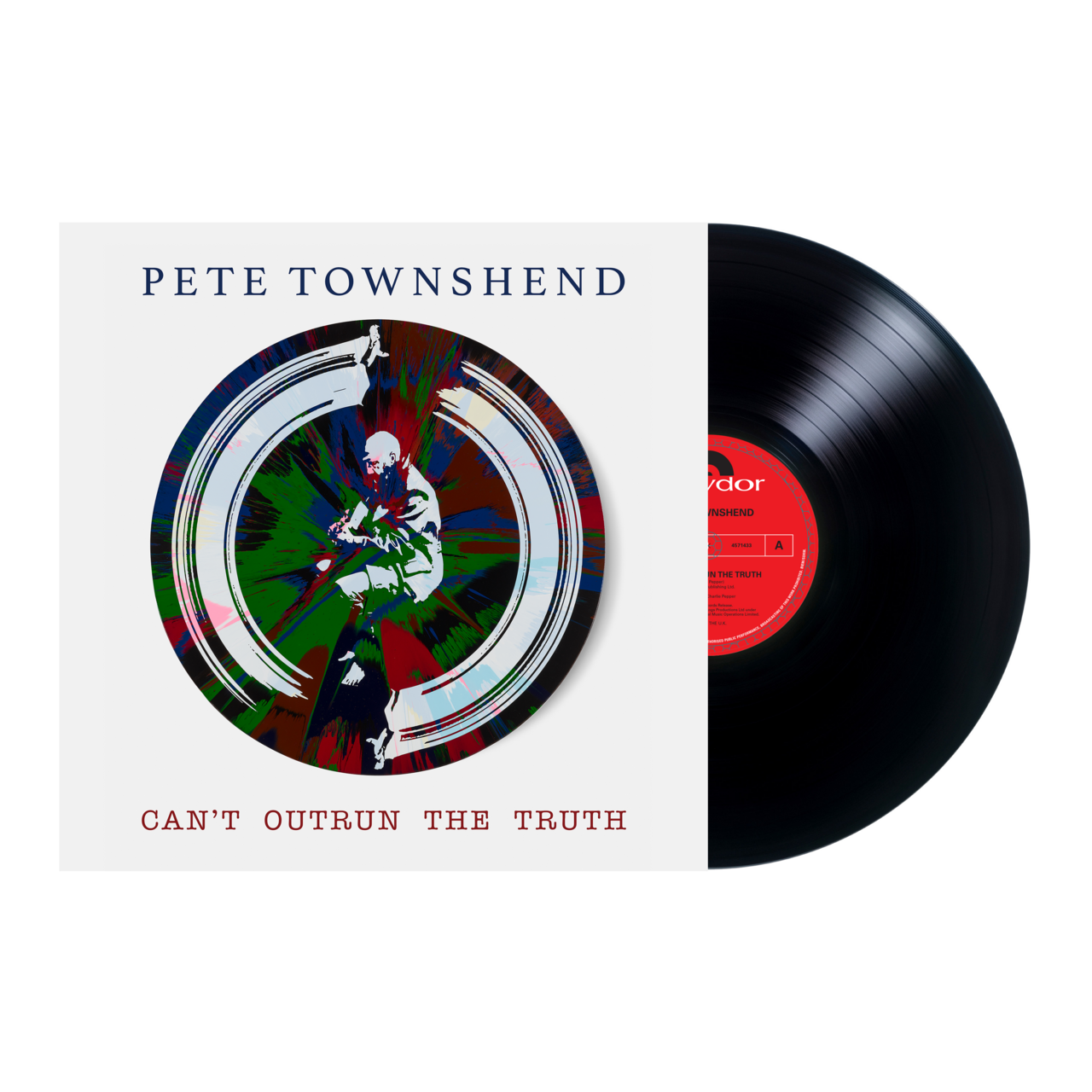 Can’t Outrun The Truth (Signed 12” Single Vinyl)
