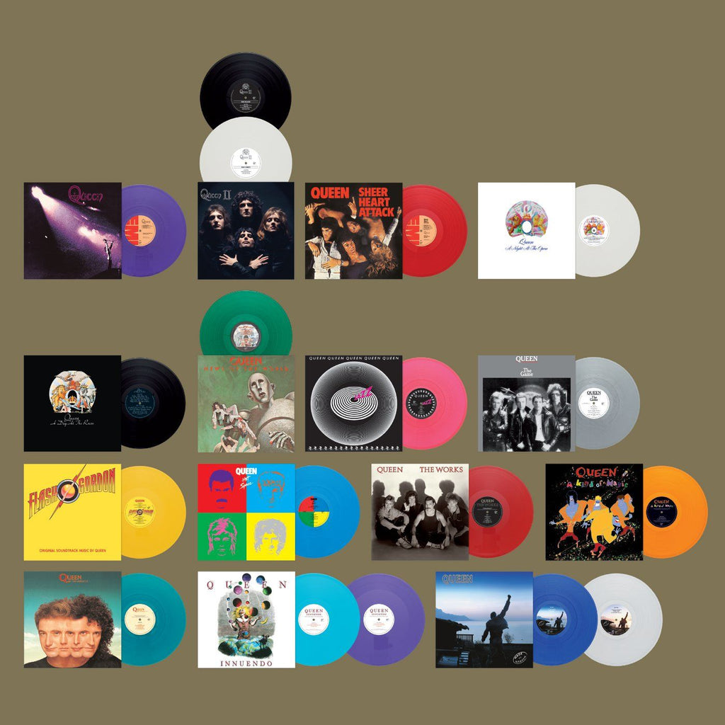 Queen - The Studio Collection: Coloured Vinyl Box Set