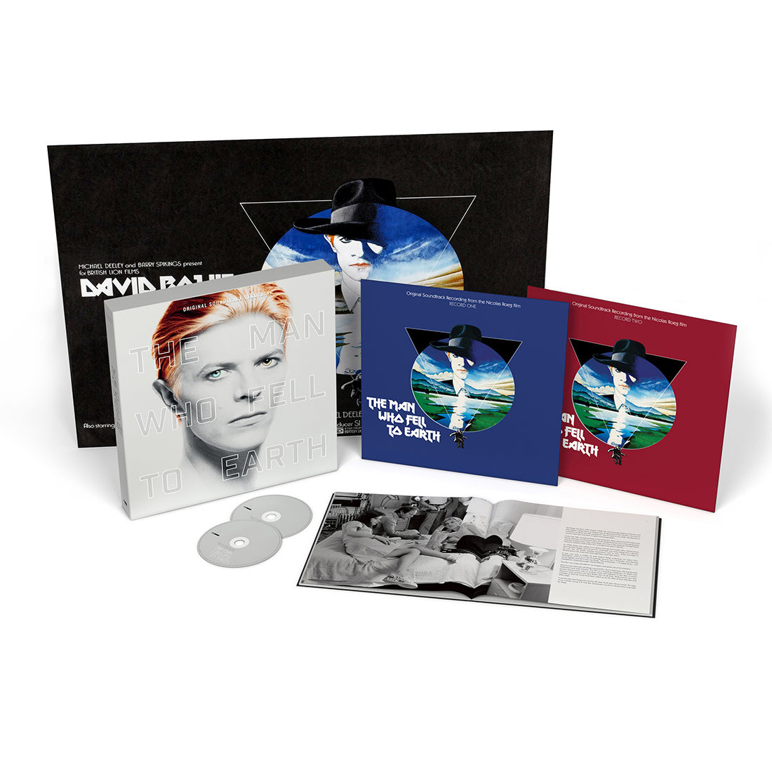 The Man Who Fell To Earth (Original Soundtrack): Deluxe Vinyl + CD Box Set