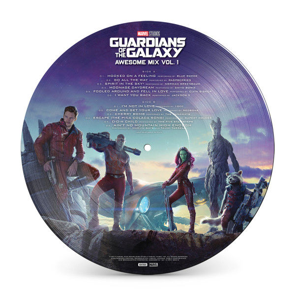 Guardians Of The Galaxy Vol. 1: Limited Picture Disc Vinyl LP