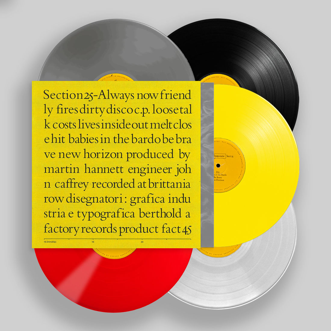 Always Now: Deluxe Colour Vinyl 5LP Box Set