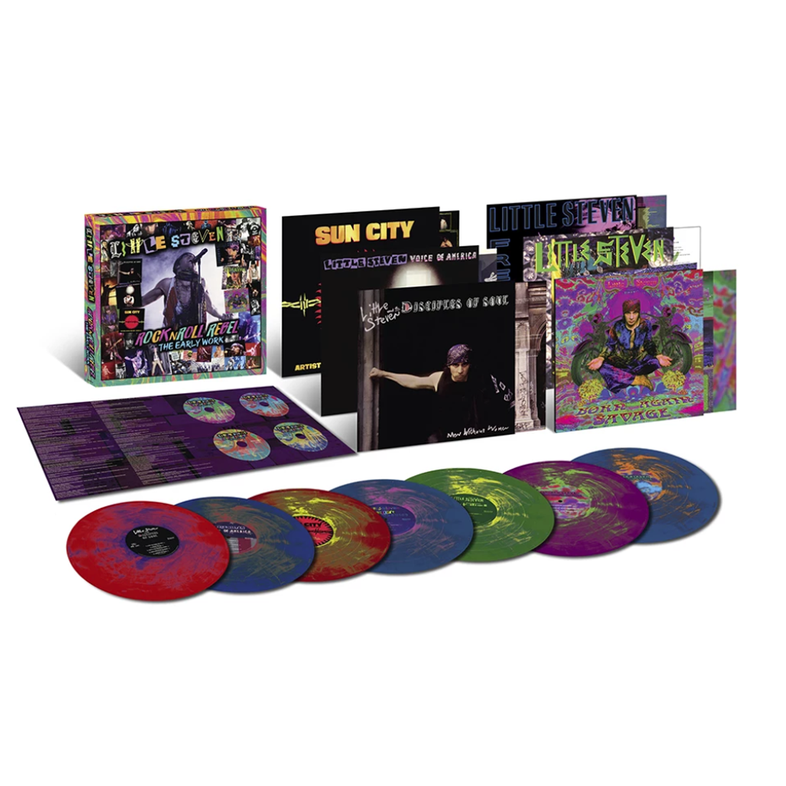 Rock N Roll Rebel – The Early Work Career: Exclusive Colour Vinyl 7LP Box Set