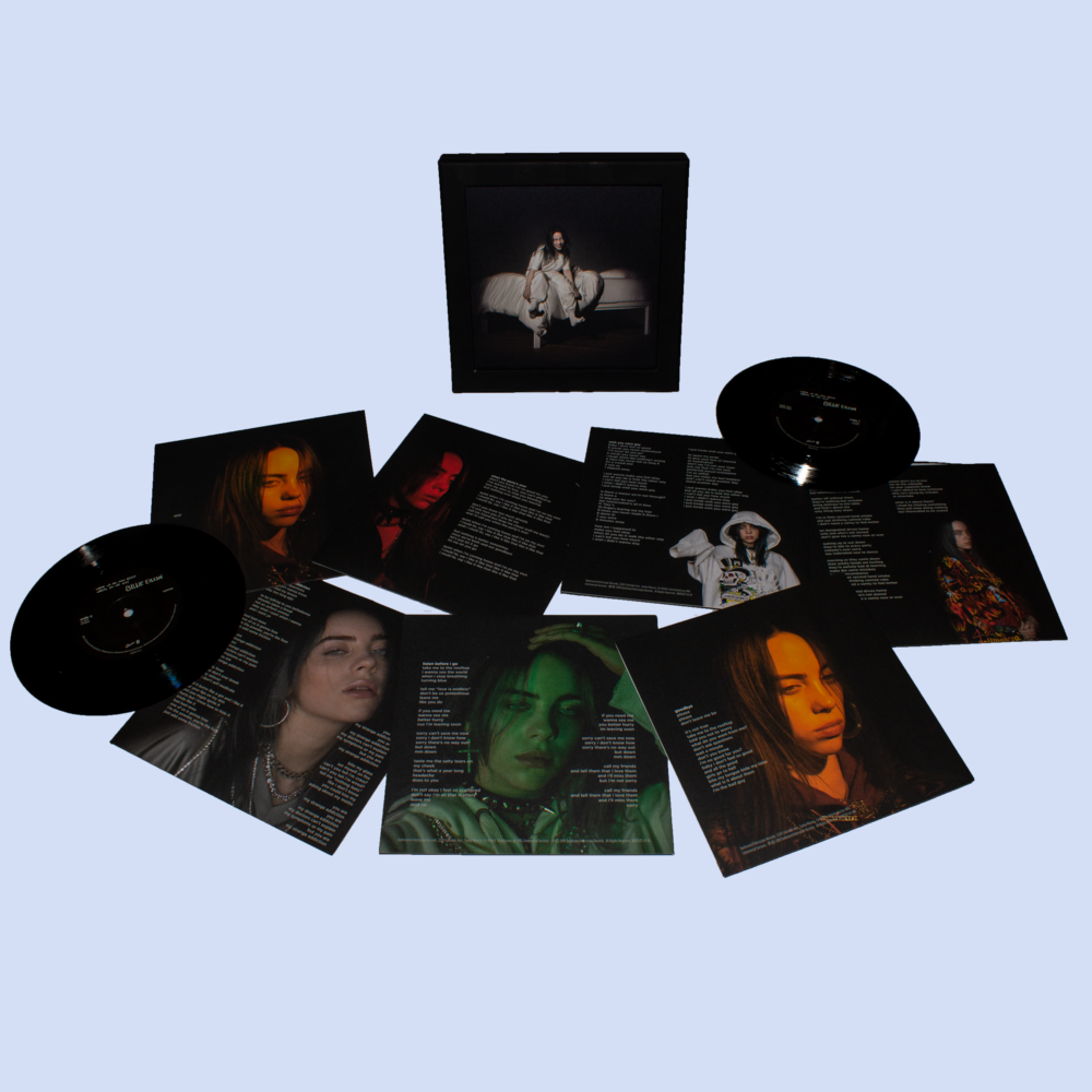 When We All Fall Asleep, Where Do We Go? Collector’s Edition 7” Vinyl Box Set