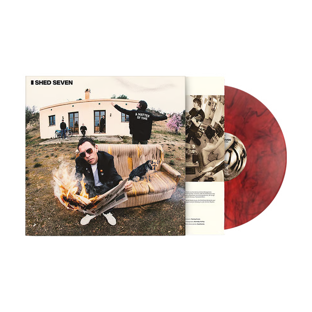 A Matter of Time: Black & Red Marble Vinyl LP