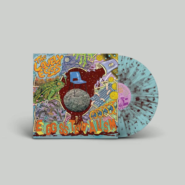 Eggsistentialism: Transparent Blue Vinyl With Coffee Splatter Vinyl LP