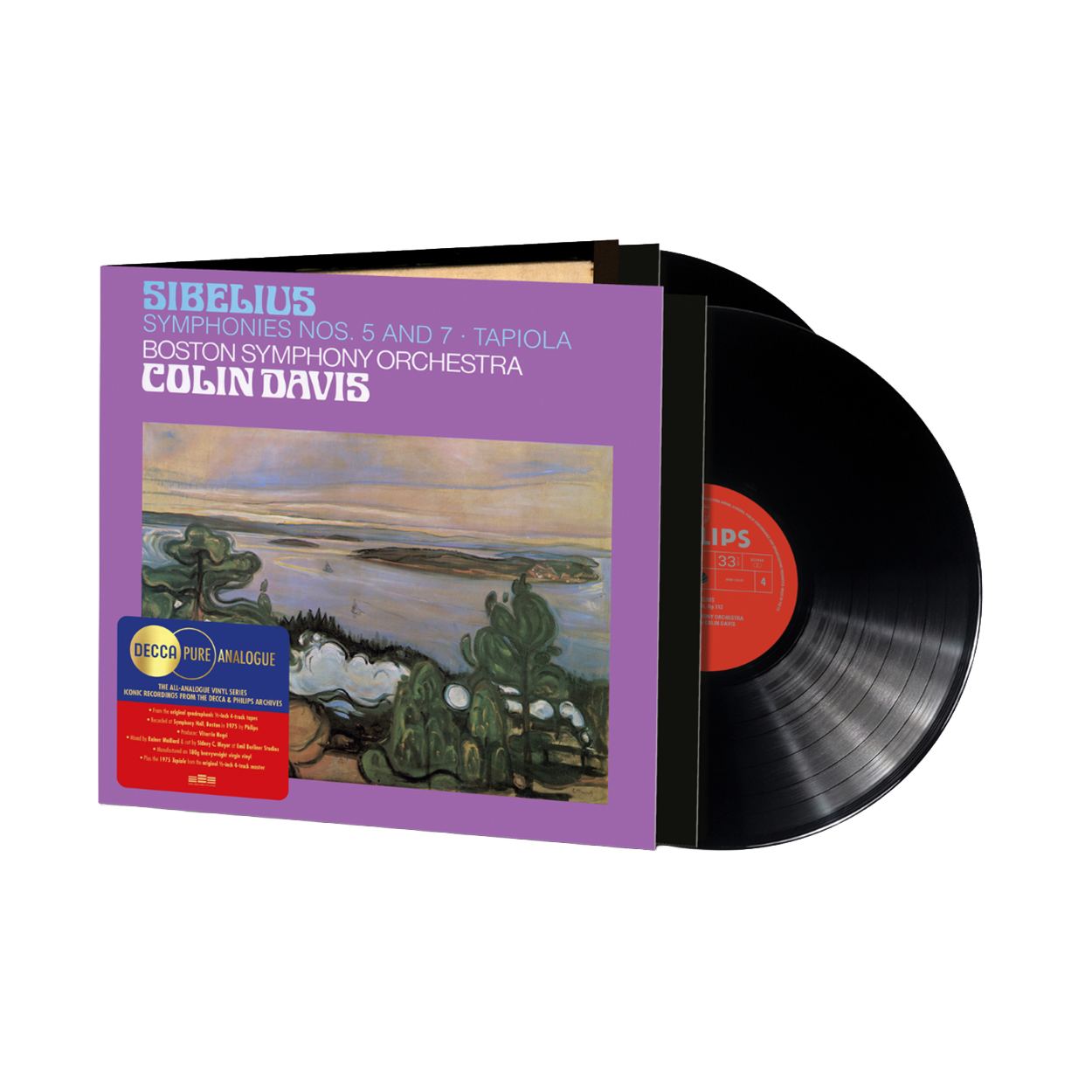 Sibelius: Symphonies 5 & 7 - Vinyl 2LP