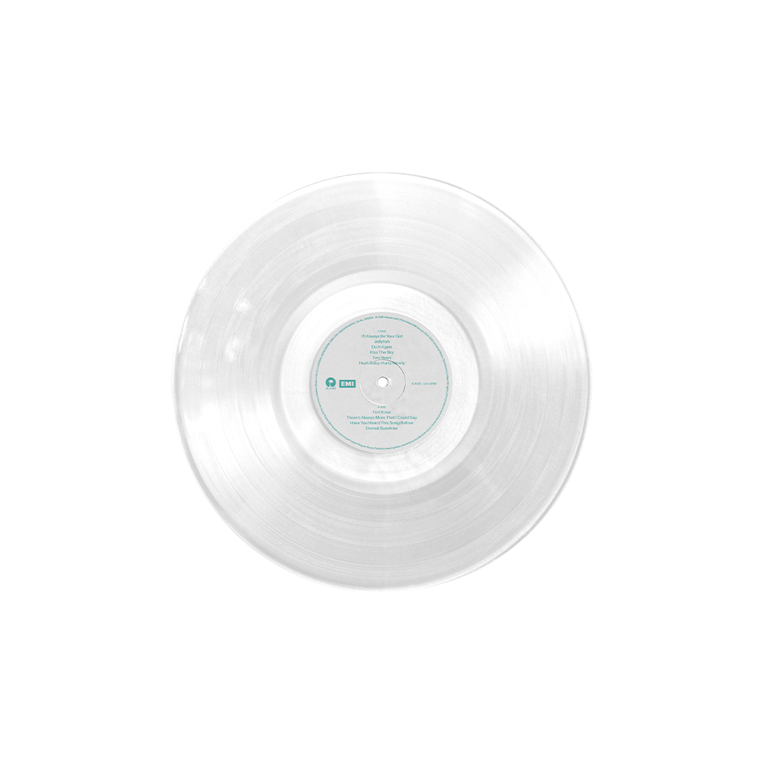 There's Always More That I Could Say - Crystal Clear LP