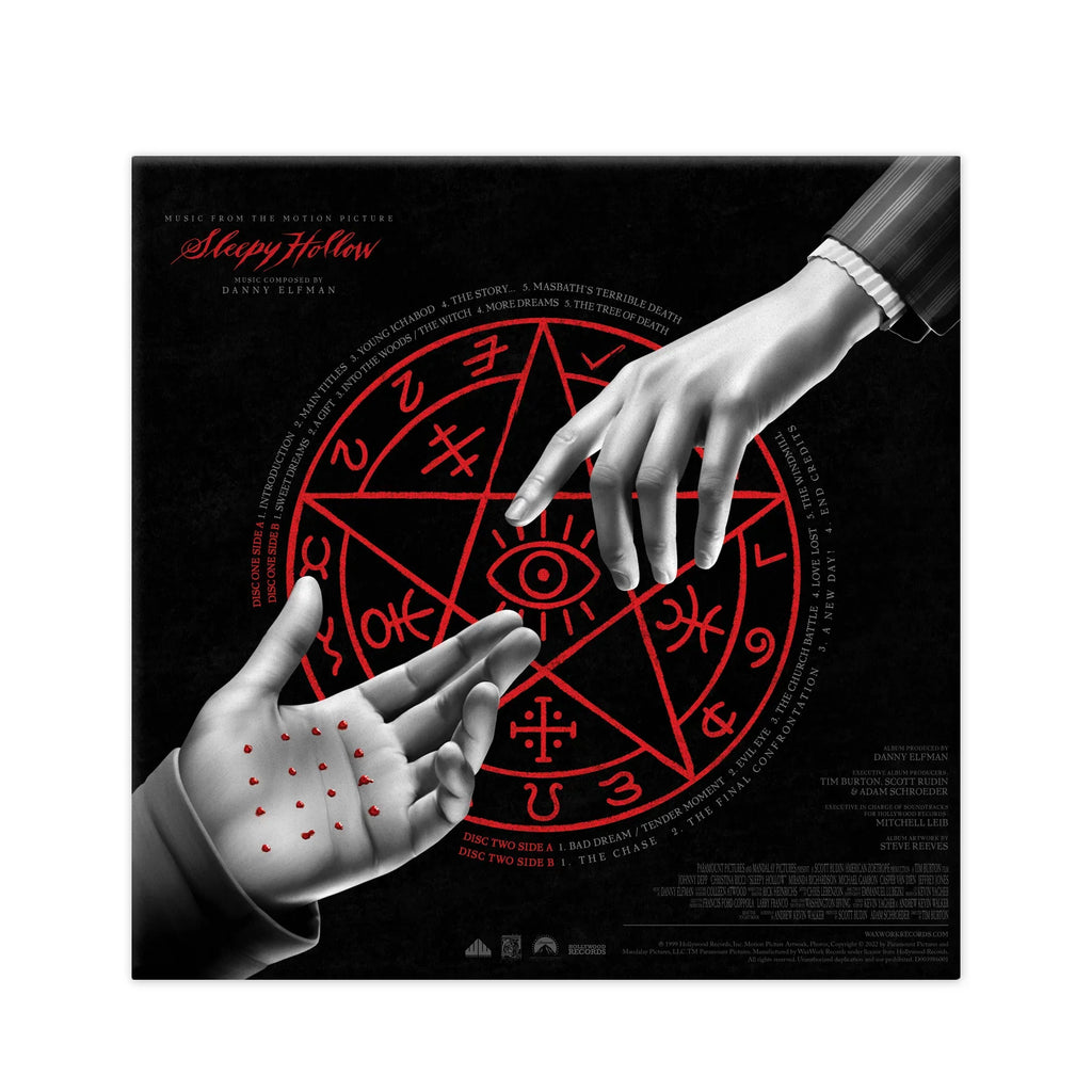 Sleepy Hollow (OST): Limited Red & Silver Vinyl 2LP
