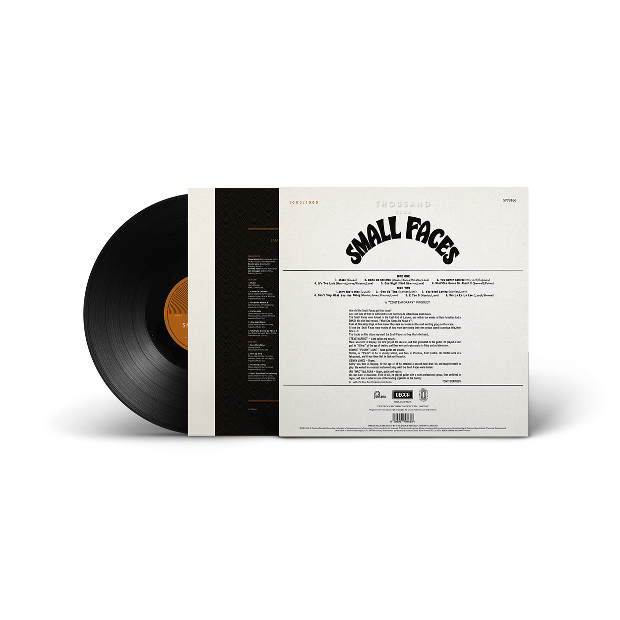 Small Faces (The Thousand Club Signed Edition) - Pressings Nos. 2-10