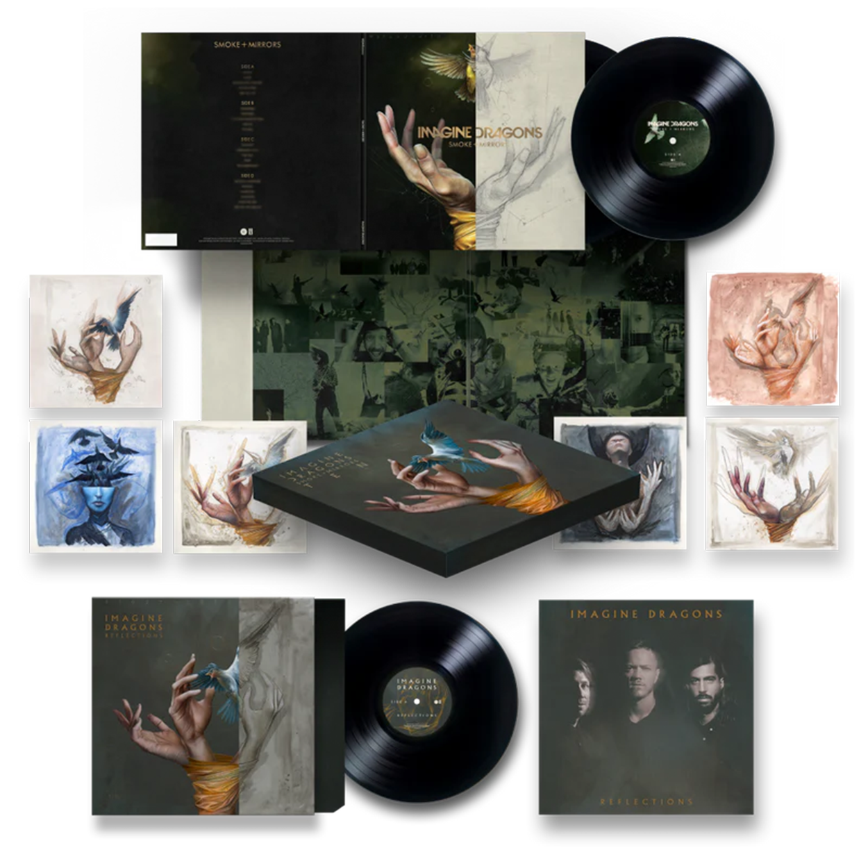 Smoke + Mirrors Ten: 3LP 140g Anniversary Box Set