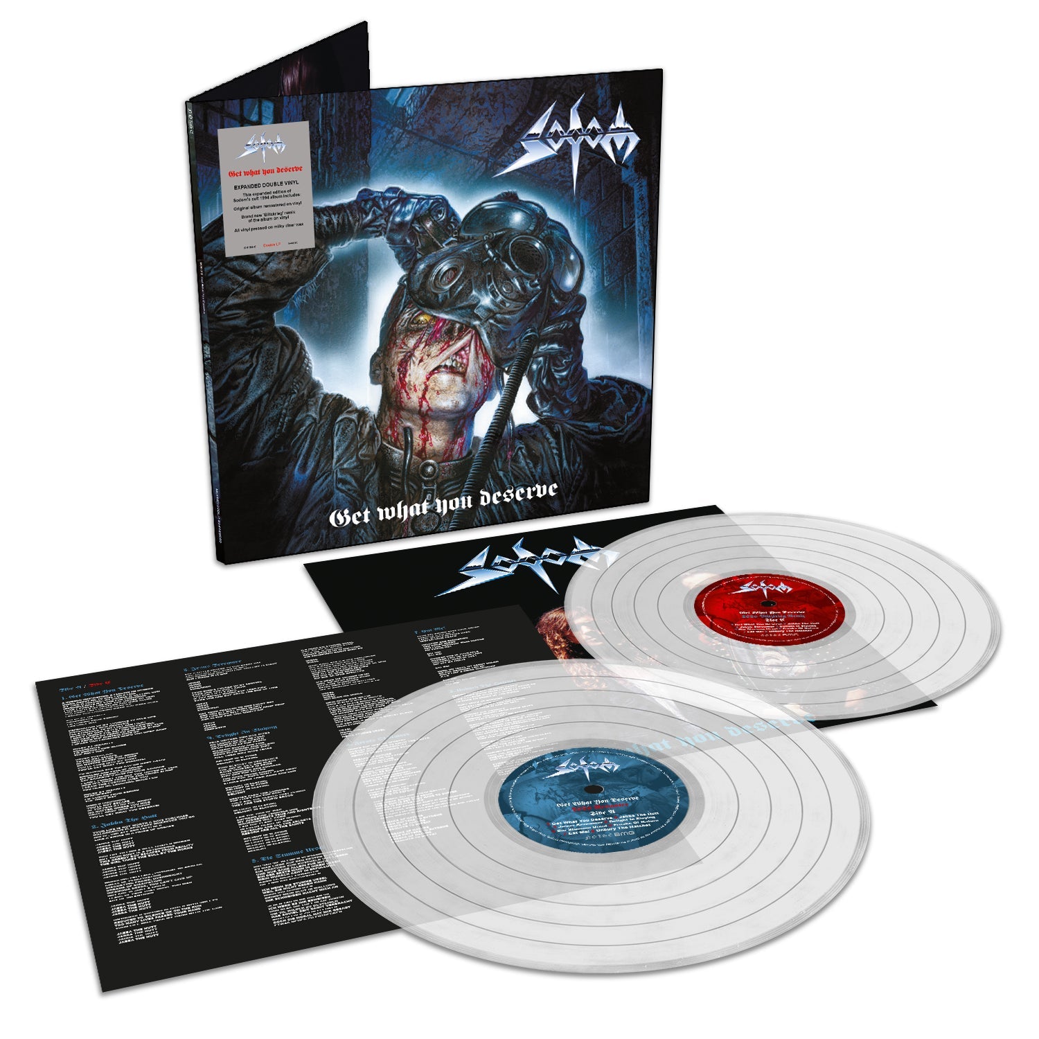 Get What You Deserve: Milky Clear 2LP