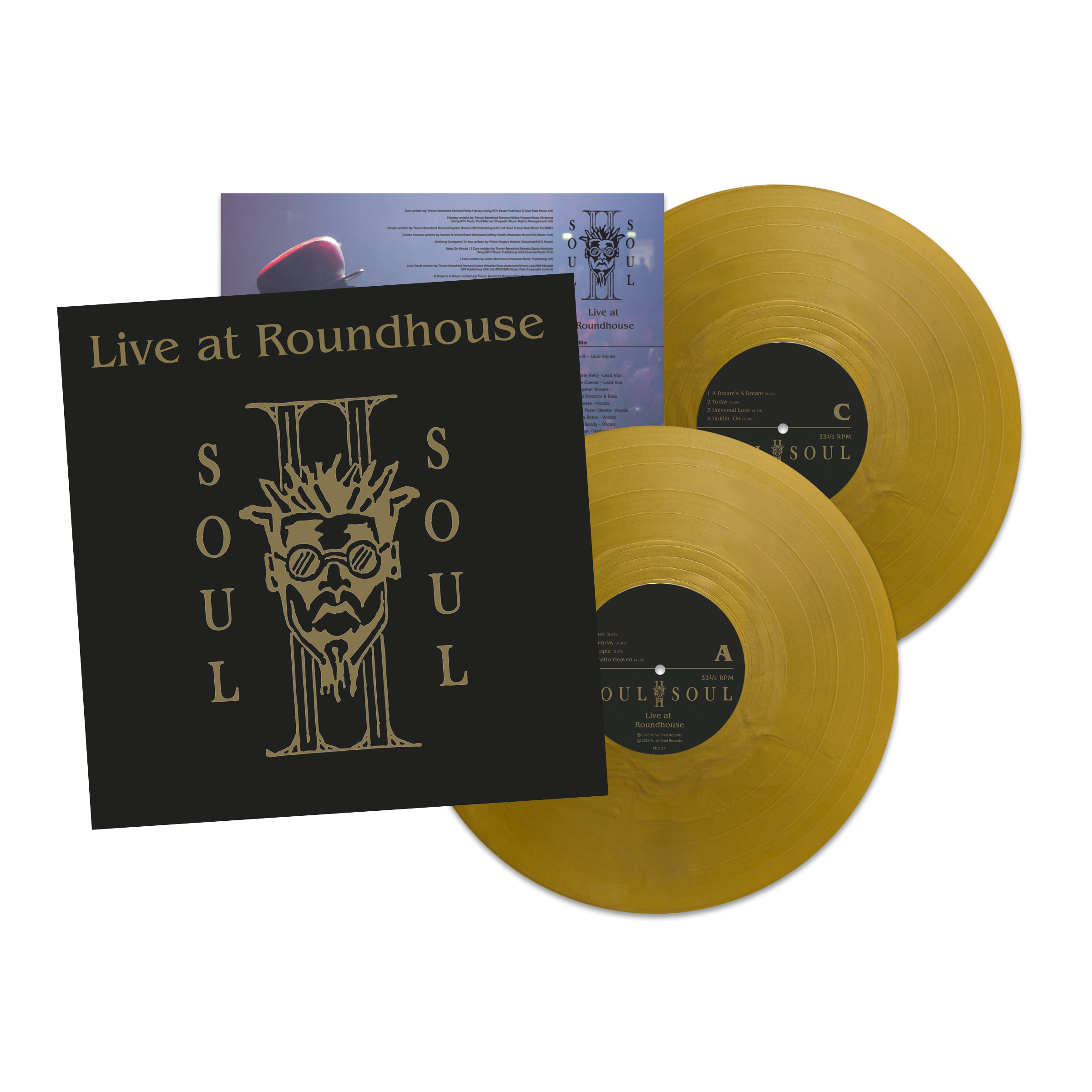 Live at the Roundhouse: Limited Gold Vinyl 2LP