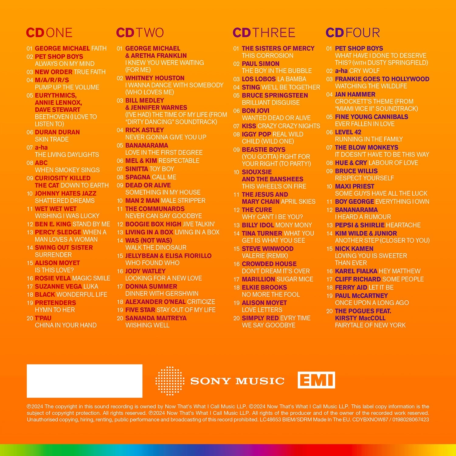 NOW - Yearbook 1987 (Special Edition 4CD)