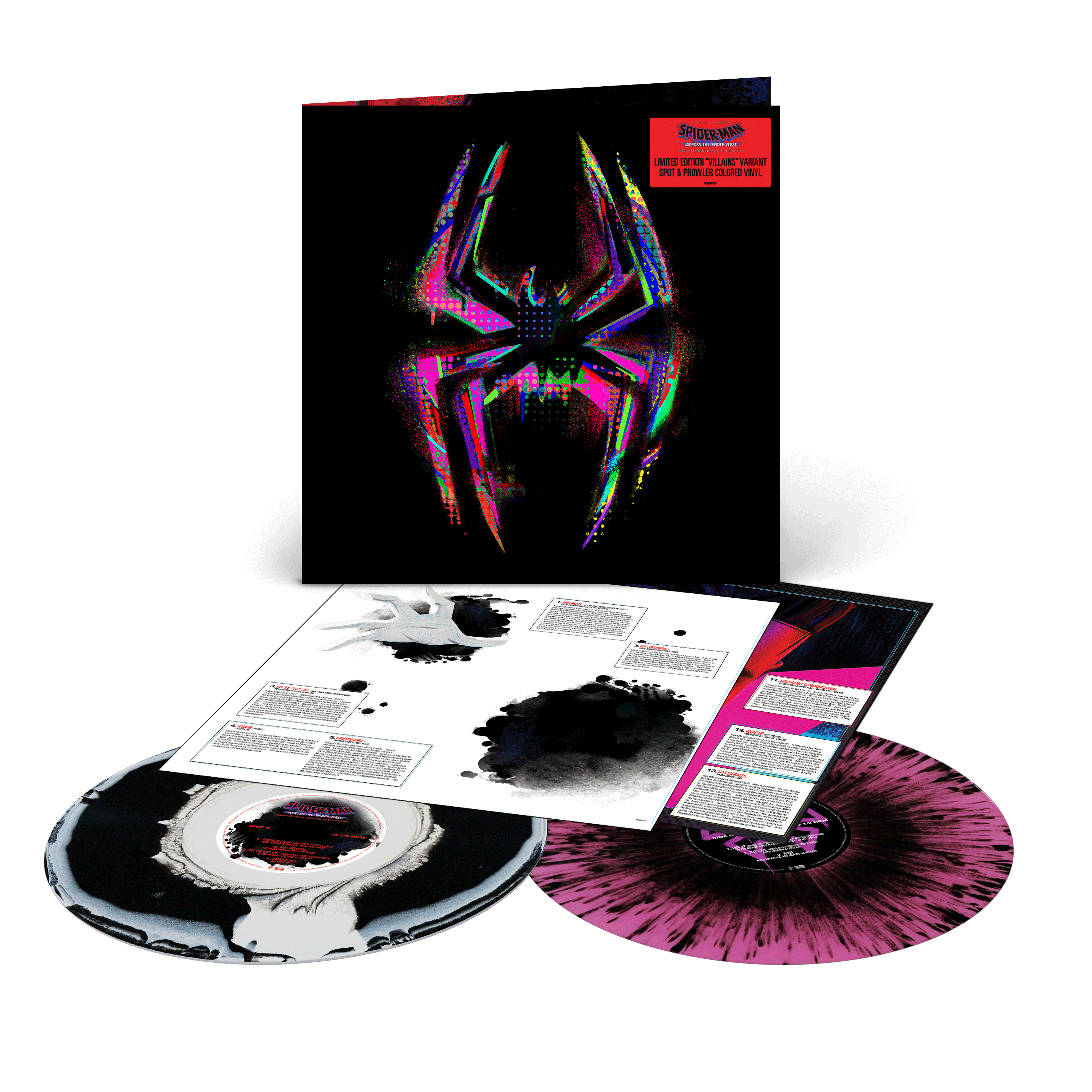 Metro Boomin Presents Spider-Man - Across The Spider-Verse: Limited Colour Vinyl 2LP