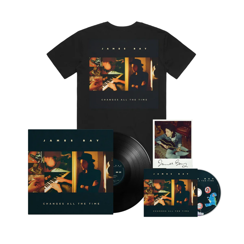 Changes All The Time: Vinyl LP, CD, T-Shirt + Signed Art Card