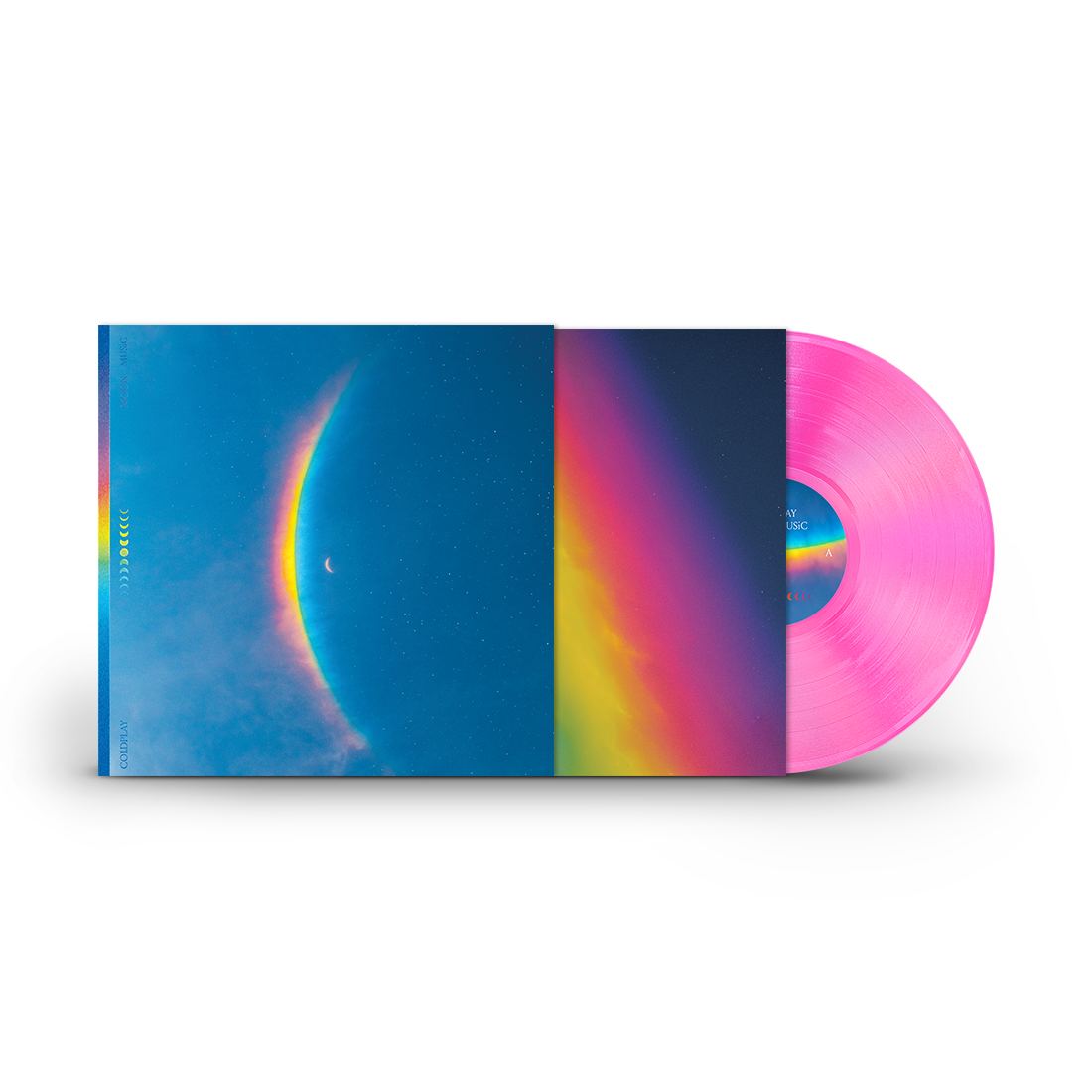 Moon Music: Translucent Pink Eco-Vinyl LP
