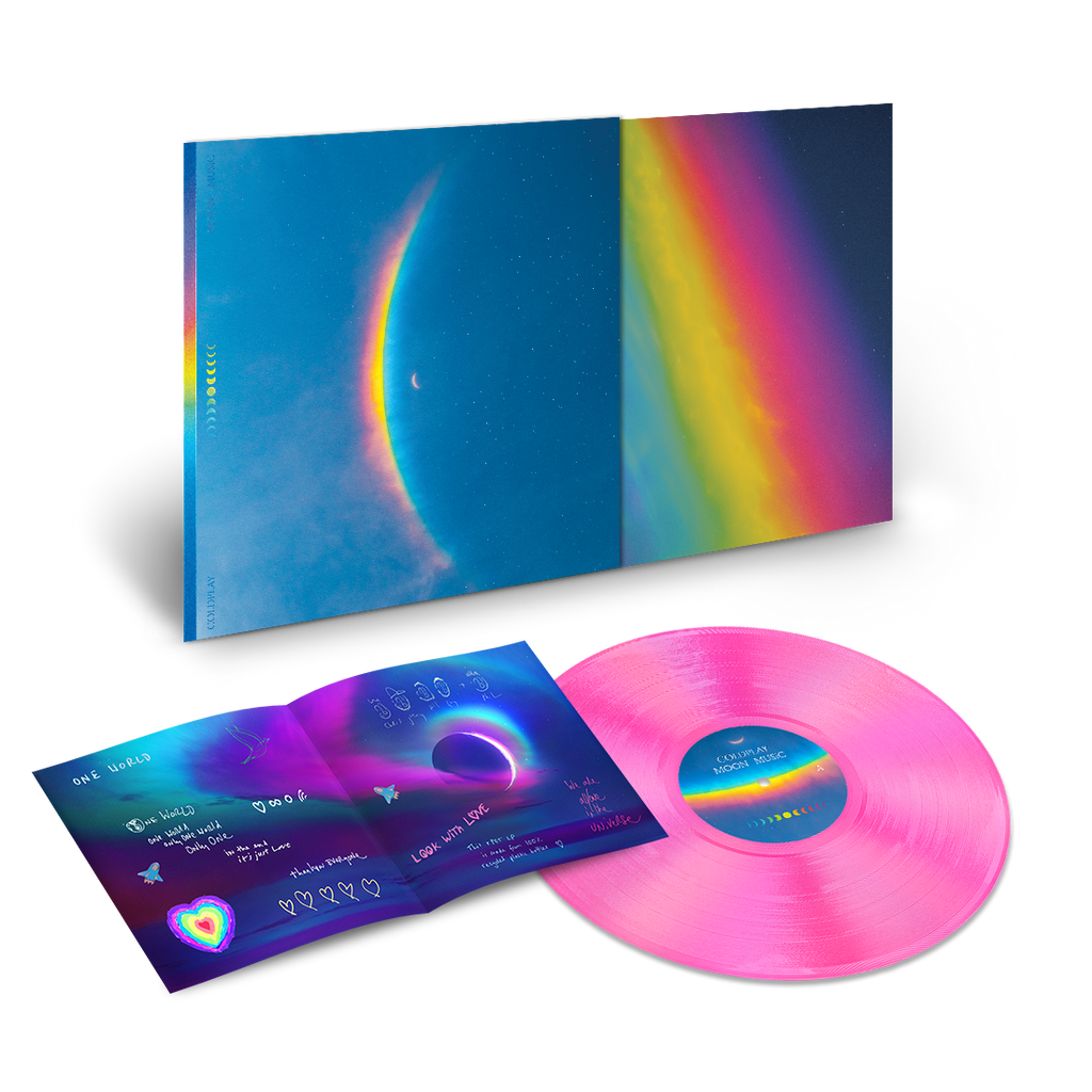 Moon Music: Translucent Pink Eco-Vinyl LP