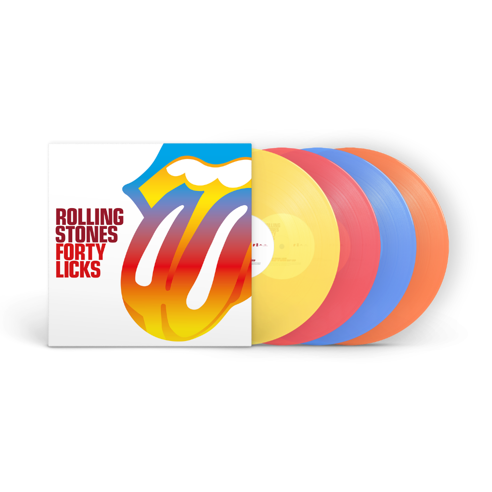 Forty Licks: Colour Vinyl 4LP