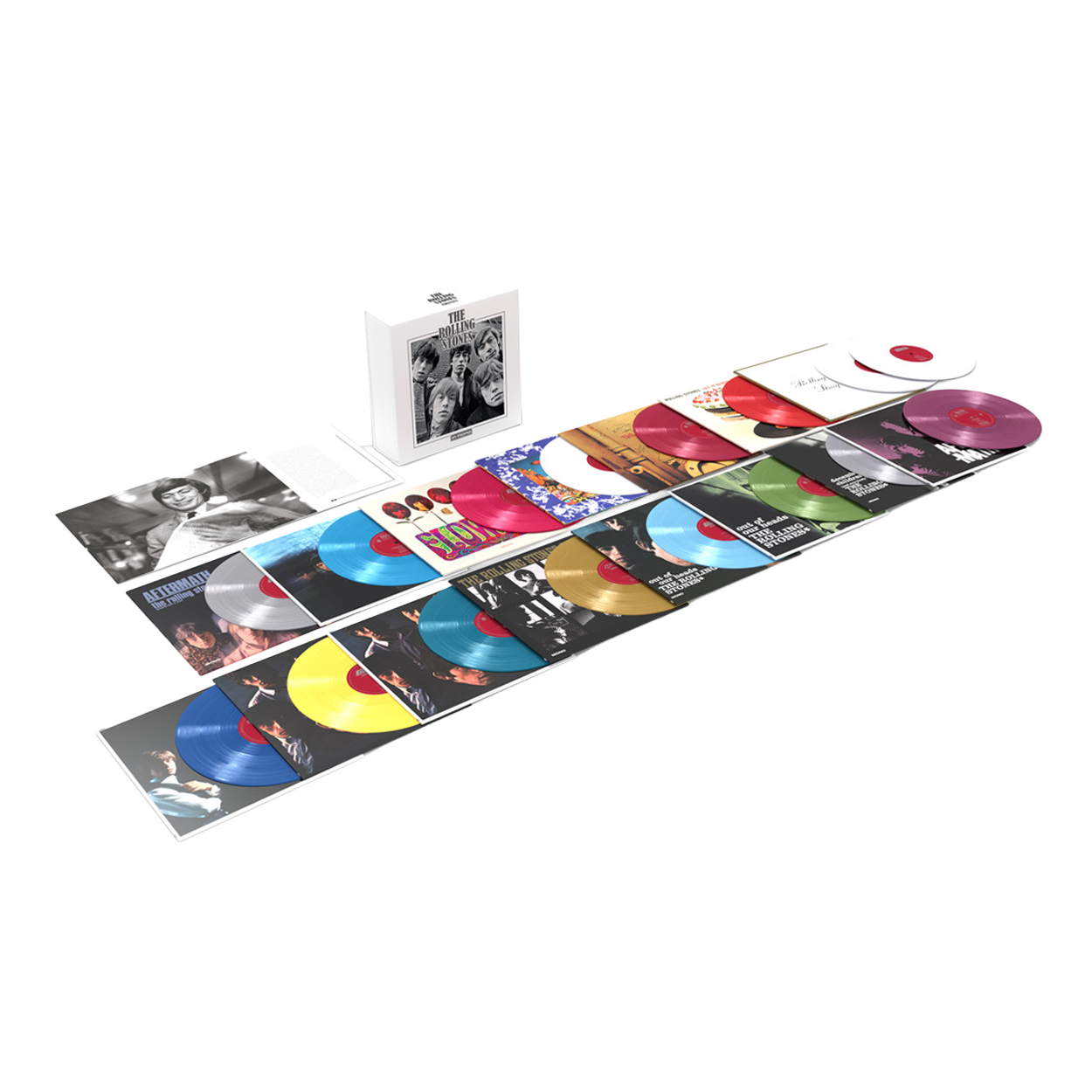 The Rolling Stones In Mono: Colour Vinyl 16LP Box Set