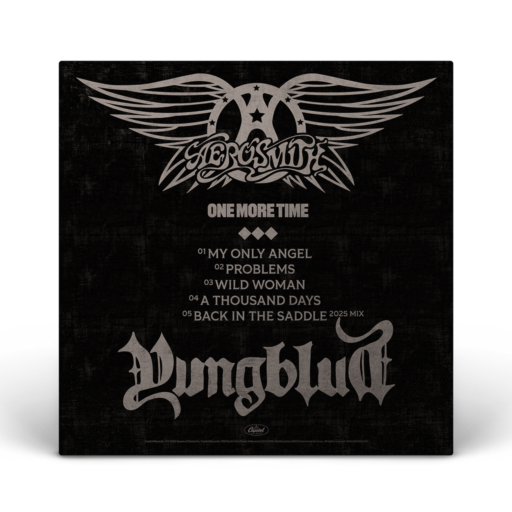 AEROSMITH & YUNGBLUD - One More Time Red Vinyl (Aerosmith Store Exclusive)