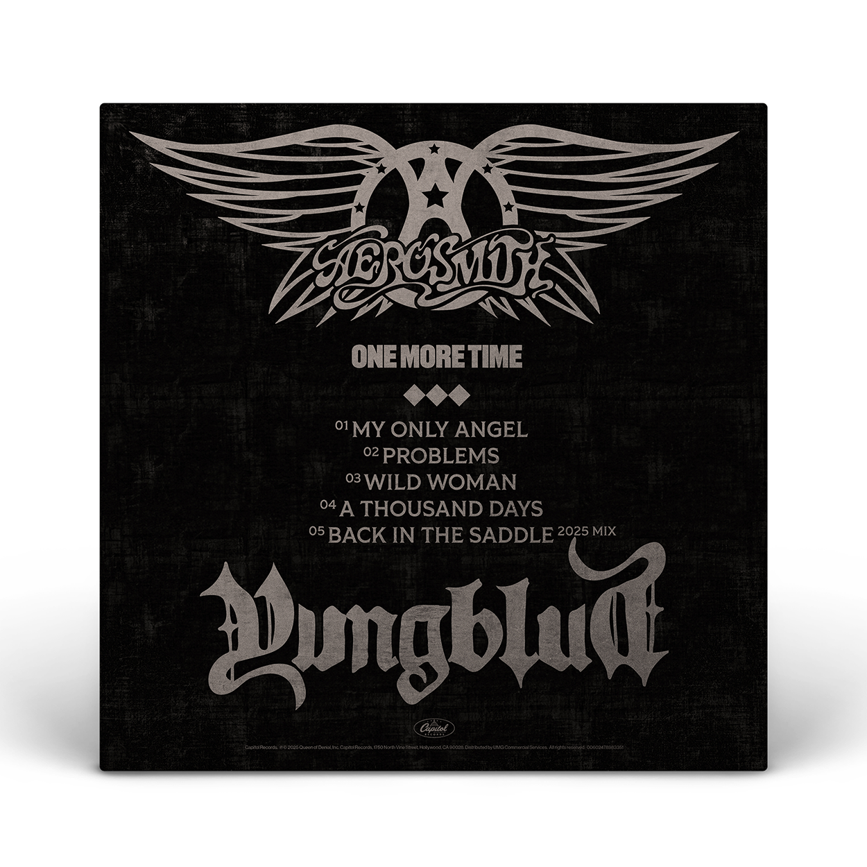 AEROSMITH & YUNGBLUD - One More Time Red Vinyl (Aerosmith Store Exclusive)