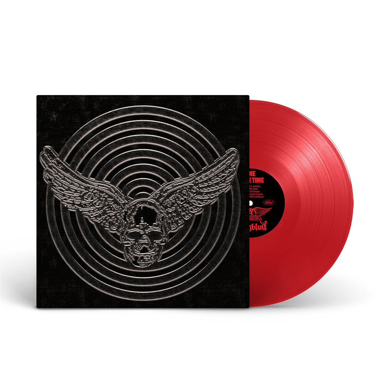 AEROSMITH & YUNGBLUD - One More Time Red Vinyl (Aerosmith Store Exclusive)