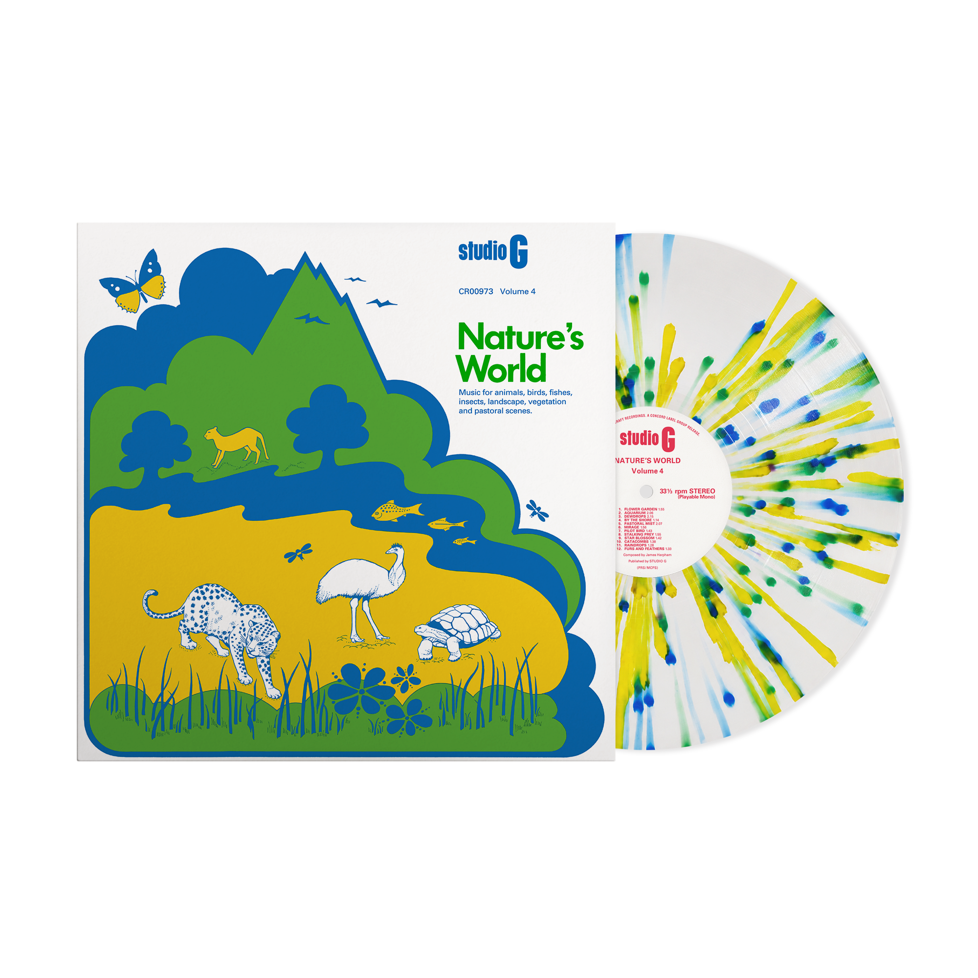 Nature's World: Splatter Vinyl LP