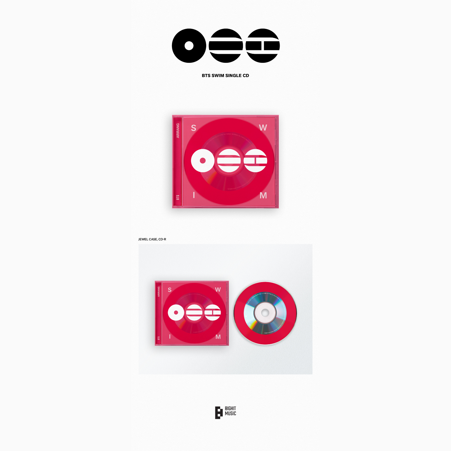 BTS SWIM Single CD