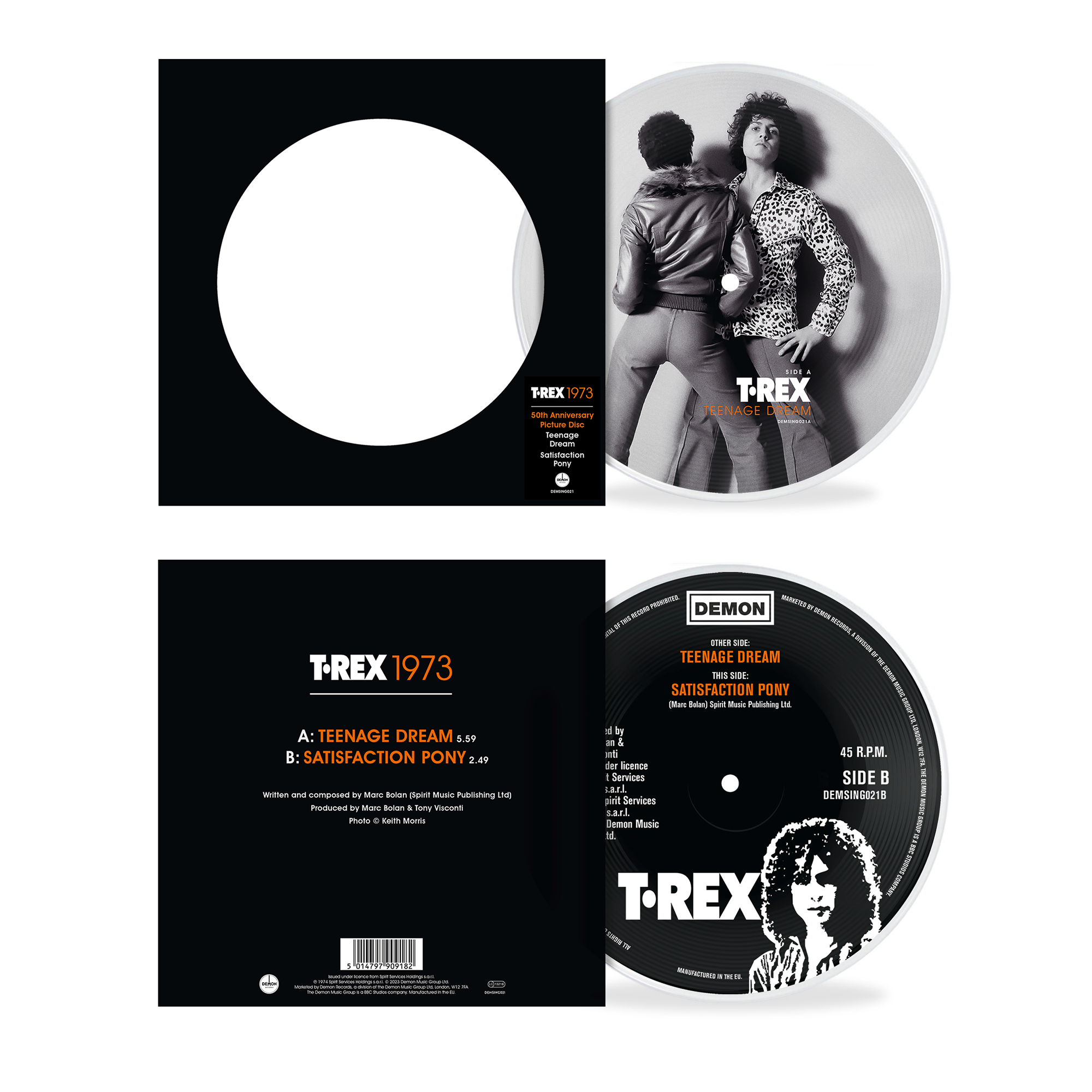 Teenage Dream (50th Anniversary): Limited Vinyl 7" Picture Disc
