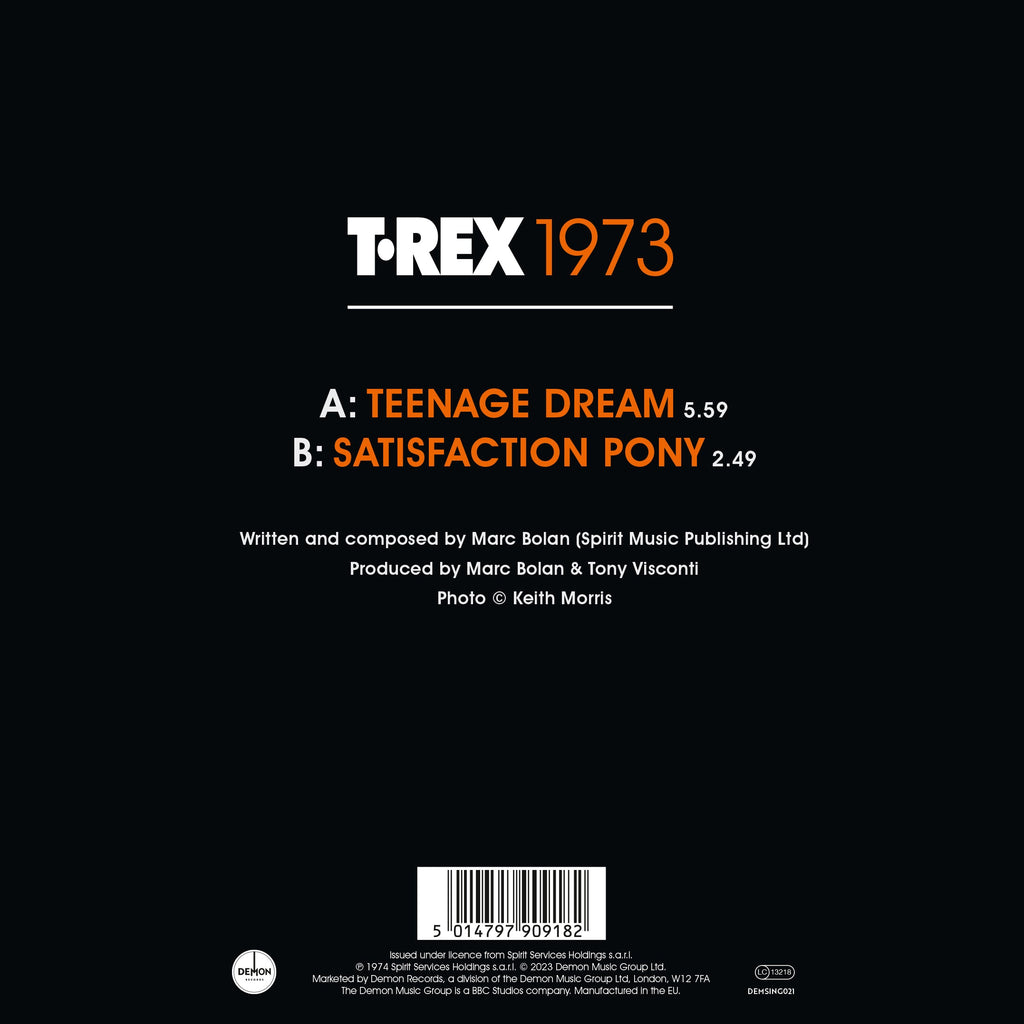 Teenage Dream (50th Anniversary): Limited Vinyl 7" Picture Disc