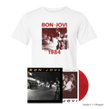 Bon Jovi (40th Anniversary): Exclusive Red Vinyl LP + T-Shirt