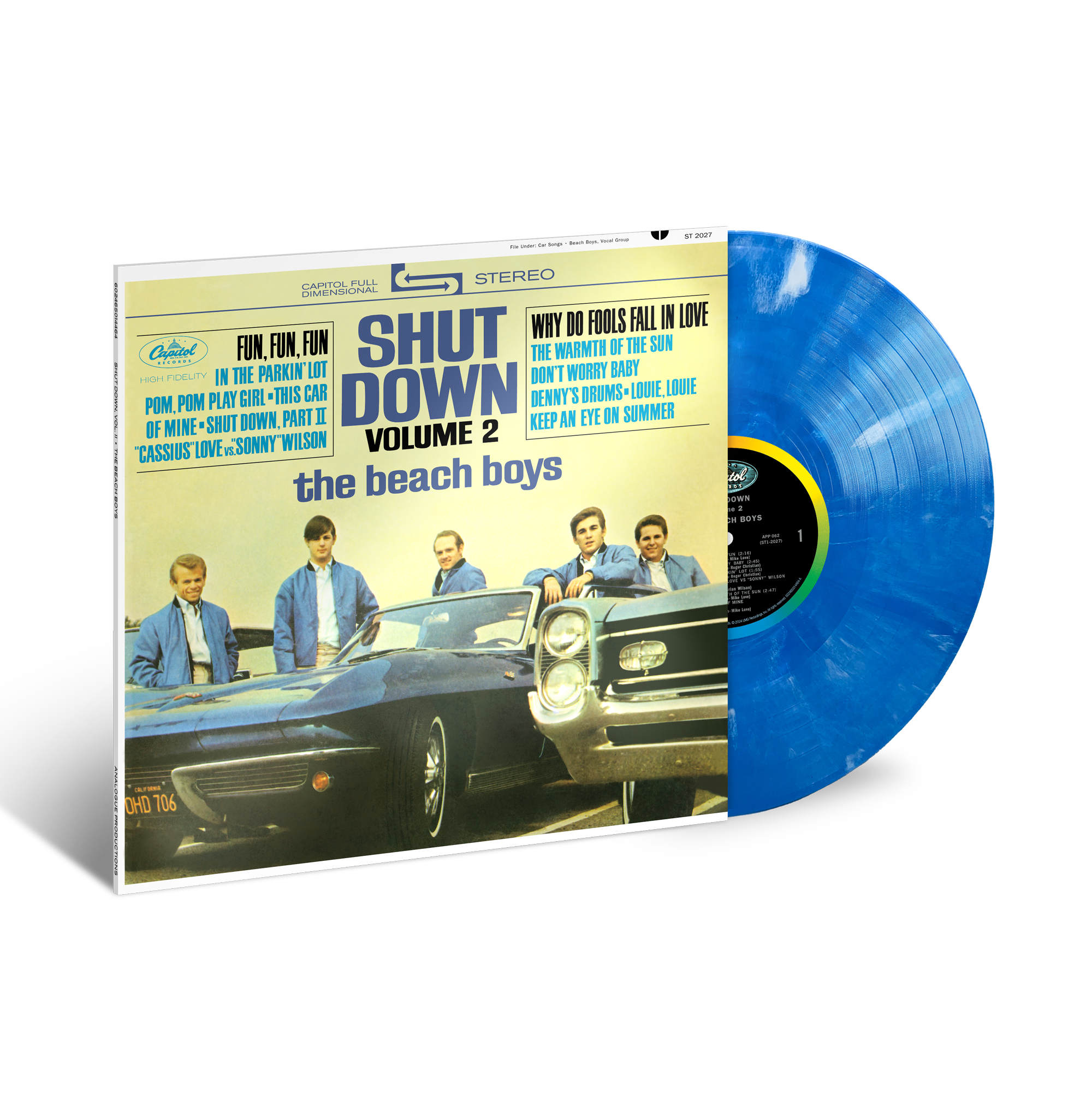 Shut Down Vol. 2: Exclusive Blue & White Marble Vinyl LP