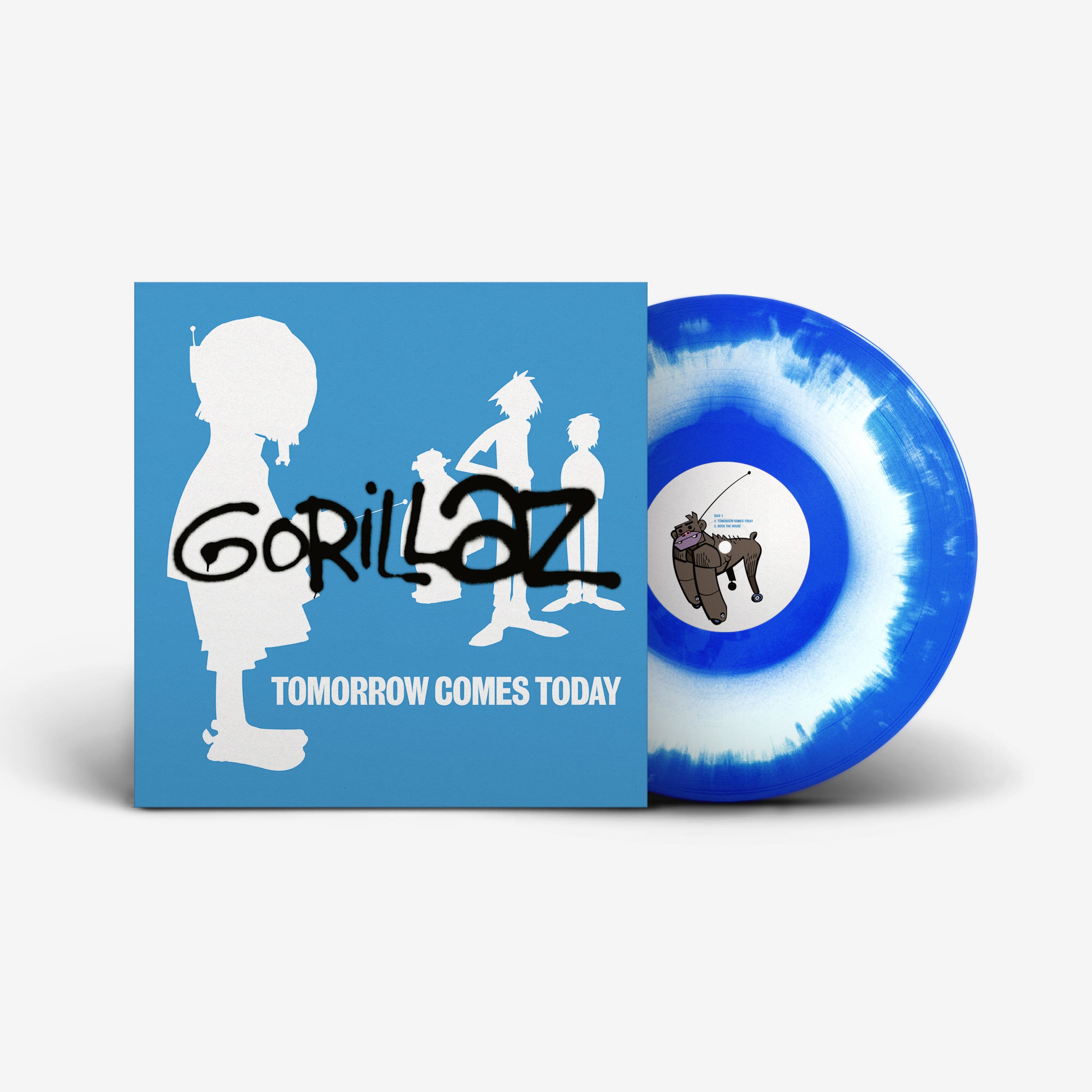 Tomorrow Comes Today: Limited White & Blue Swirl Vinyl LP
