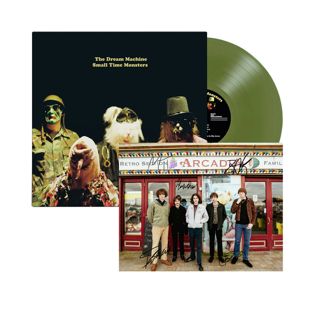 Small Time Monsters: Limited Green Vinyl LP + Signed Print