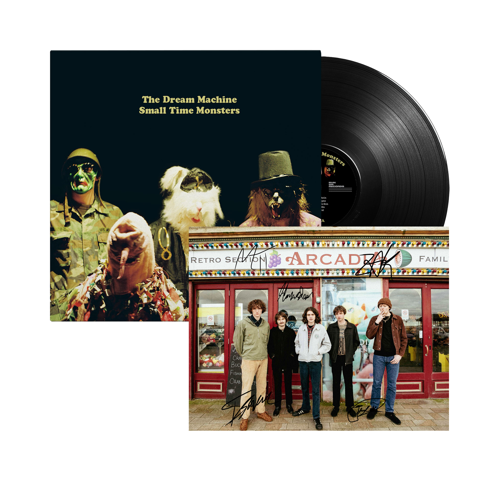 Small Time Monsters: Vinyl LP  + Signed Print